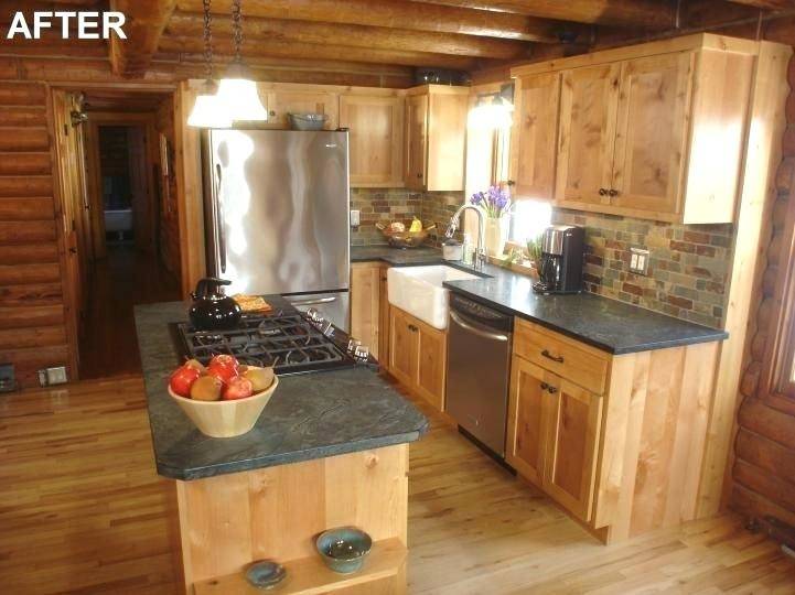in 2019 | Cabin kitchens, Cabin homes, Cabin